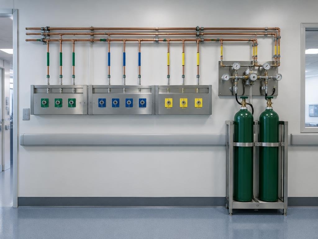 Centralized Medical Gas Pipeline System