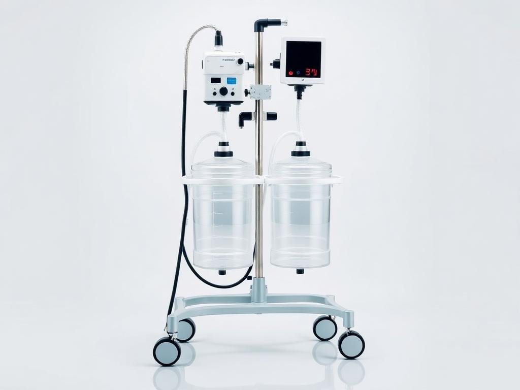 High Vacuum Surgical Suction Machine